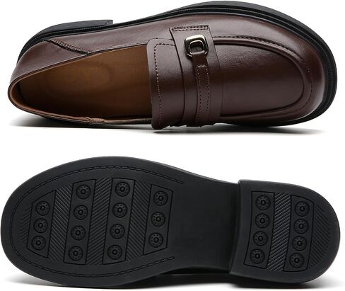 Loafers for Women Penny Women's Loafers & Slip-ons Round Toe Ladies Flats Shoes Comfortable Dressy Office Non Slip Work Business Casual Shoes in Saudi Arabia