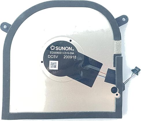 مروحة تبريد وحدة المعالجة المركزية + وحدة معالجة الرسومات الجرافيكية البديلة لـ Dell XPS 17 9700 9710 9720 Precision 5750 5760 DC5V EG50060S1-C501-S9A MIN6.5 CFM EG50060S1-C511-S9A MIN6.8 CFM (رسومات منفصلة) in Saudi Arabia