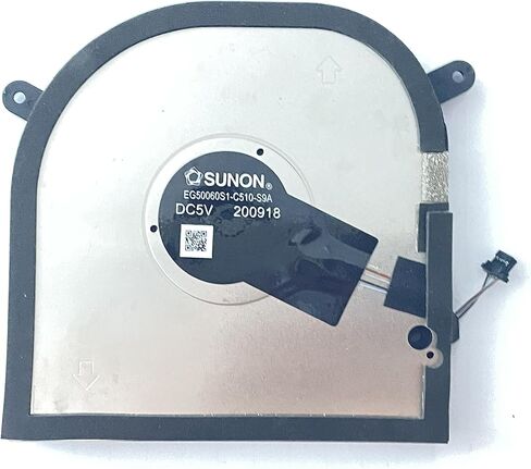 مروحة تبريد وحدة المعالجة المركزية + وحدة معالجة الرسومات الجرافيكية البديلة لـ Dell XPS 17 9700 9710 9720 Precision 5750 5760 DC5V EG50060S1-C501-S9A MIN6.5 CFM EG50060S1-C511-S9A MIN6.8 CFM (رسومات منفصلة) in Saudi Arabia