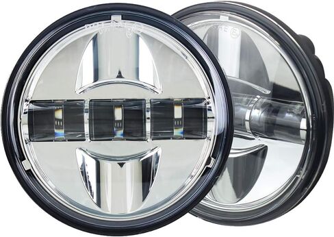 مصابيح إيجل لايتس الجيل الثالث 4.5 بوصة LED لدراجات هارلي ديفيدسون والدراجات النارية الهندية in Saudi Arabia
