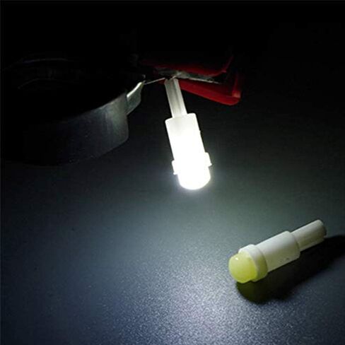 BlyilyB 20-Pack T5 74 2721 COB 1W أبيض اللون لوحة القيادة أداة LED لمبات الإضاءة in Saudi Arabia