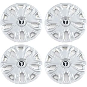 Gloss Black Wheel Rim Cover Hubcaps 16 Inch Snap-On ، متوافق مع Ford Transit Connect 2015-2023 ، مجموعة من 4 ، WC114-16BLK in Kuwait