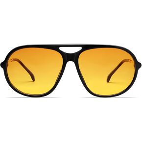 Vanlinker Trendy Polarized Aviator Genslasses for Women Men Retro 70s Metal Frame Adiators VL9824 in Kuwait