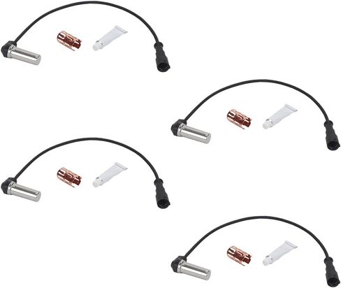 Mytee Products 2 Pack Truck ABS Speed Sensor Kit 12" 90 Degree Cannon Connector Replaces R955335, Bendix 801544, Freightliner TDAR955335 in Saudi Arabia