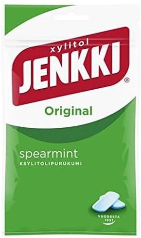 Cloetta Jenkki Xylitol Professional Freshmint Chewing gum 16 Pack of 90g in Saudi Arabia