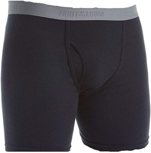Fruit of the Loom Men's Boxer Briefs Signature Collection 5-Pack Super Soft Ring Spun Cotton in Saudi Arabia