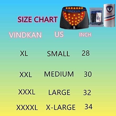 VindKan Men's Cotton Boxer Briefs, Soft and Breathable Underwear for Men in Kuwait