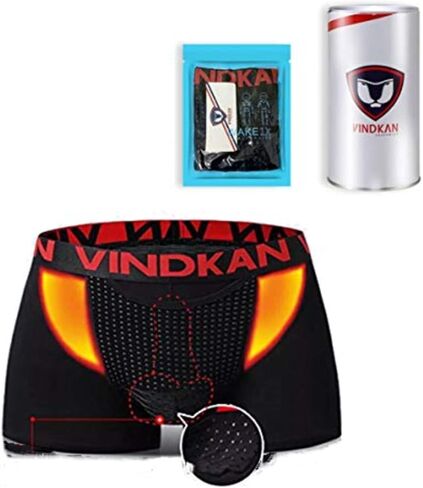 VindKan Men's Cotton Boxer Briefs, Soft and Breathable Underwear for Men in Saudi Arabia