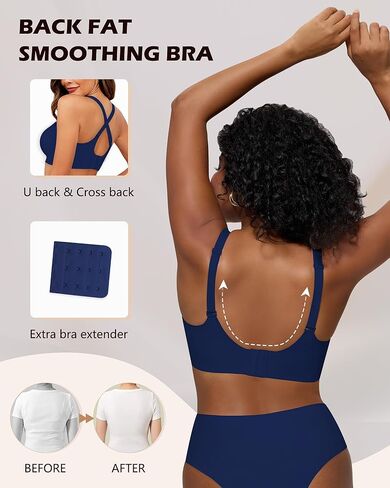 Womens Deep V Bras Comfortable Support Bralettes Low Cut no Underwire Plunge Seamless Tshirts Push Up Bras in Kuwait