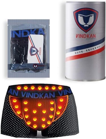 VindKan Men's Cotton Boxer Briefs, Soft and Breathable Underwear for Men in Kuwait