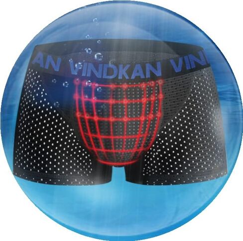 VindKan Men's Cotton Boxer Briefs, Soft and Breathable Underwear for Men in Kuwait