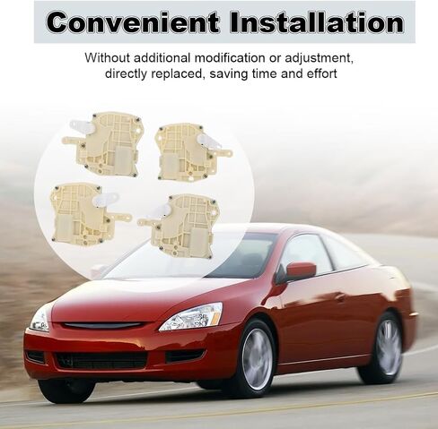 4pcs الخلفية الأمامية الخلفية اليسرى القفل اليسرى قفل مشغل متوافق مع Honda Accord S2000 Insight Civic CRV Odyssey بديل 72155-S84-A11 72115-S84-A11 72615-S84-A01 72655-S84-A01 in Saudi Arabia