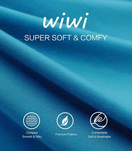 WiWi Women's 2 Piece Bamboo from Viscose Pajama Set Long Sleeve Top Jogger Pants Loungewear Pjs Sets S-XXL in Saudi Arabia