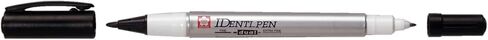 SAKURA COLOR PROD AMERICA Identi-Pen, Fine/Extra-Fine Tips, Waterproof, Low-Odor, Black (SAK44101) in Kuwait