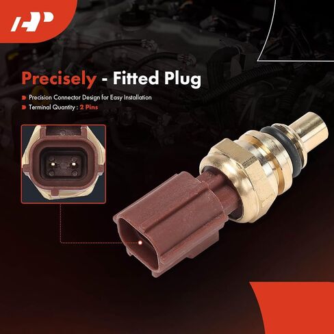 A-Premium Engine Coolant Temperature Sensor [2 Pins] Compatible with Ford & Mazda & Mercury, fits Explorer, Taurus, Ranger, Contour, Escort, Explorer Sport, Explorer Sport Trac, B4000, Cougar & More in Saudi Arabia