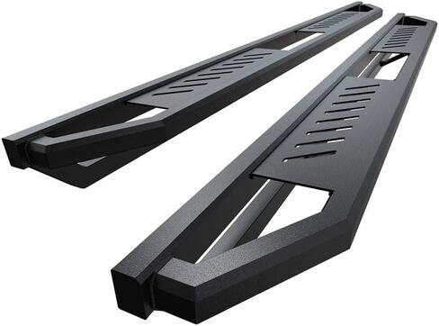 HD Ridez Pocket Drop Steps Armor متوافق مع Nissan Frontier 2005-2025 Crew Cab (Nerf Bar Side Steps Side Bars) in Saudi Arabia