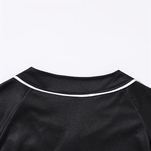 تي شيرت Mowbeat Baby Baseball Jersey لعمر سنة واحدة لحفلات أعياد الميلاد بأكمام قصيرة وأزرار تي شيرت للأطفال الرضع الأول هدية in Saudi Arabia
