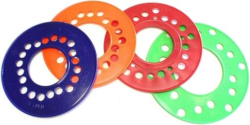 Set of WHEEL BOLT PATTERN TEMPLATE TOOLS Measure Guides 4 5 6 in Saudi Arabia