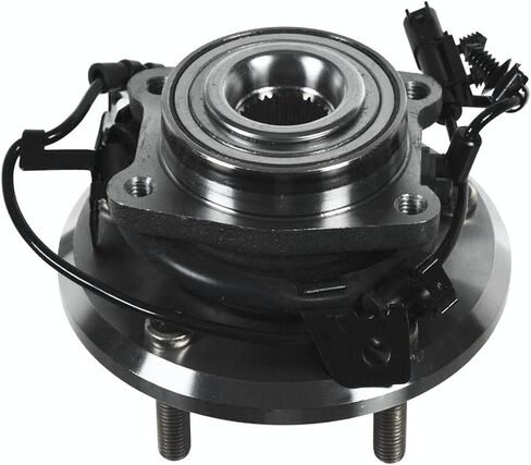 مجموعة Autoshack من 4 محور عجلة أمامية وخلفية وتجميعات الحامل مع استبدال ABS لعام 2009-2020 Dodge Journey 2.4L 3.6L V6 AWD FWD 5-LUG HB4X0005 in Saudi Arabia