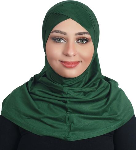Beautiful Single cross cotton hijab scarf Islamic women fancy hijab 2T101 in Saudi Arabia