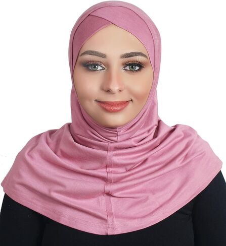 Beautiful Single cross cotton hijab scarf Islamic women fancy hijab 2T101 in Saudi Arabia