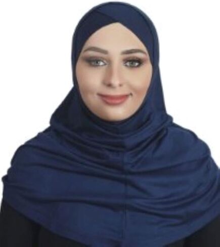 Beautiful Single cross cotton hijab scarf Islamic women fancy hijab 2T101 in Saudi Arabia