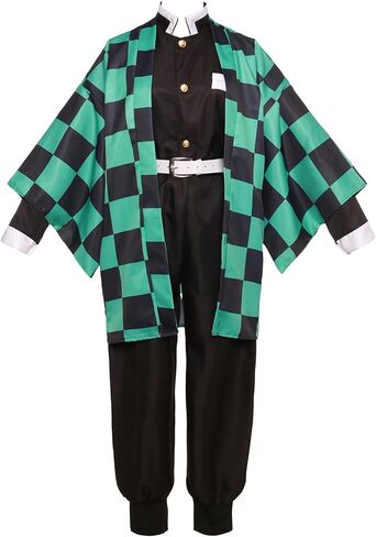 Tanjirou Zenitsu Giyuu Mitsuri Cosplay Costume anime kimono alm in Kuwait