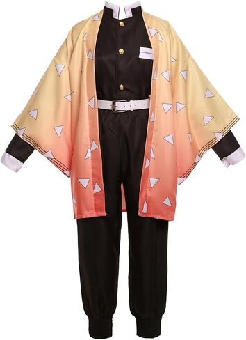 Tanjirou Zenitsu Giyuu Mitsuri Cosplay Costume anime kimono alm in Kuwait