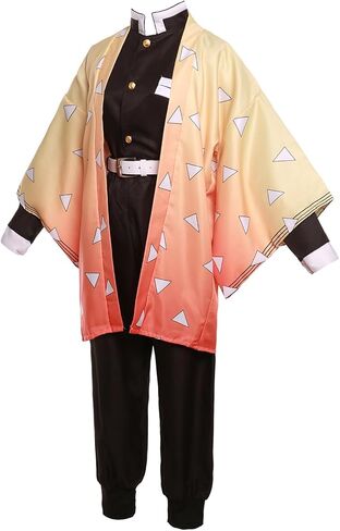 Tanjirou Zenitsu Giyuu Mitsuri Cosplay Costume anime kimono alm in Kuwait