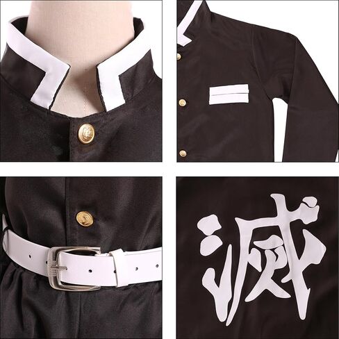 Tanjirou Zenitsu Giyuu Mitsuri Cosplay Costume anime kimono alm in Kuwait