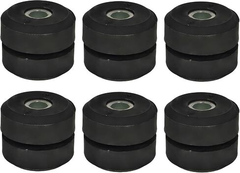 6X Vibration Mount 91-7709 Compatible with Thermo King SB 210 100 110 130 190 230 300 310 330 400 SB-II SB-III 30 G Spectrum DE 30-2 30-3 Sentry II Super-II w/ se di 2.2 TK482E TK486 Engine in Saudi Arabia
