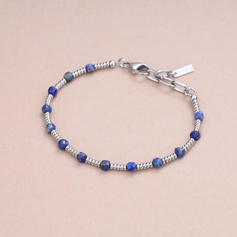 Gavu Lapis Lazuli Red Jasper Spinel Bracelet للرجال ، سوار بالخرز الكريستال للرجال in Kuwait