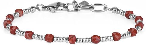 Gavu Lapis Lazuli Red Jasper Spinel Bracelet للرجال ، سوار بالخرز الكريستال للرجال in Kuwait