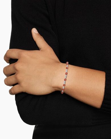 Gavu Lapis Lazuli Red Jasper Spinel Bracelet للرجال ، سوار بالخرز الكريستال للرجال in Kuwait