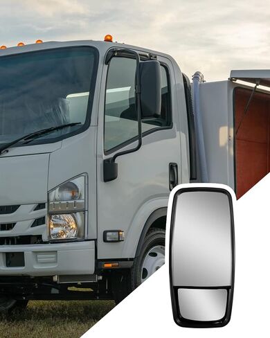 مرآة الباب الجانبية تناسب ISUZU NPR-HD NPR-XD NQR NRR 2007-2023 محرك الشاحنات استبدال 8980493150 ، جانب السائق in Kuwait