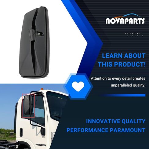 Side Door Mirror Right Passenger Side 8980493140 for 2007-2023 Isuzu NPR NPR-HD NPR-XD NQR NRR Truck Mirrors in Saudi Arabia