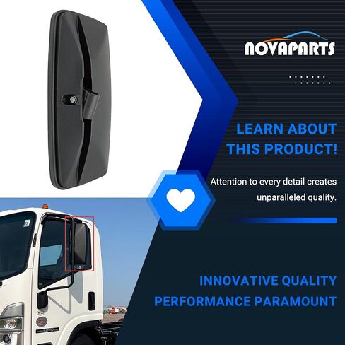 مرآة الباب الجانبية اليمنى جانب الراكب 8980493140 لعام 2007-2023 ISUZU NPR NPR-HD NPR-XD NQR NRR MINTS in Kuwait
