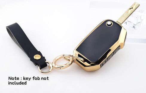 2Pcs 4 Buttons TPU Key Fob Cover for 2019-2023 2024 Kia K5 Forte Seltos Soul Sportage Sorento Cerato (Folding Flip) in Kuwait