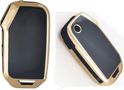 2Pcs 4 Buttons TPU Key Fob Cover for 2019-2023 2024 Kia K5 Forte Seltos Soul Sportage Sorento Cerato (Folding Flip) in Kuwait