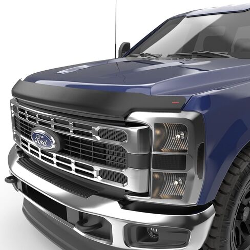 EGR 303505 Superguard Matte Matte Black Acrylic Hood Shield متوافق مع شاحنات Select 2023-2024 Ford Super Duty F-250/F-350/F-450-متينة وسهلة التثبيت in Saudi Arabia