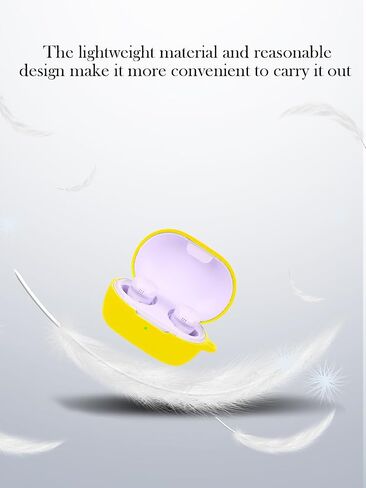 حافظة لسماعات الأذن Bose New QuietComfort، حماية ناعمة، مقاومة للصدمات، غطاء حافظة من السيليكون BOVUGAC مع سلسلة مفاتيح ومجموعة تنظيف وحبل قصير - أحمر in Kuwait