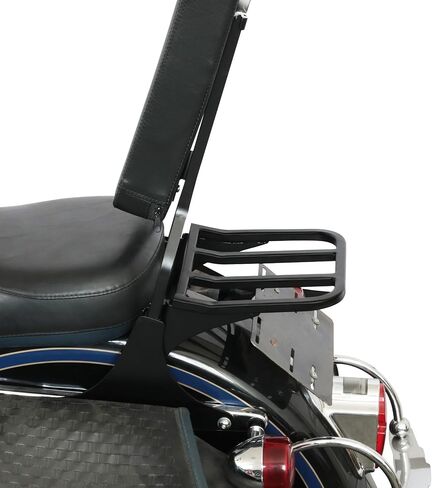 TCMT Chrome Sissy Bar Backrest Rack Fit for Harley Sportster XL 883 1200 2004-2022 Dyna flst flstc 2006-Later Softail 1984-2005 in Saudi Arabia