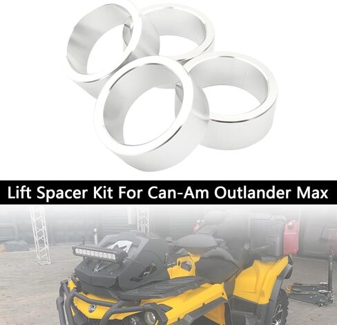 Lift Spacer Kit For Can-Am Outlander Max 1000/1000R/400/500/570/650/800/850 Silver in Kuwait