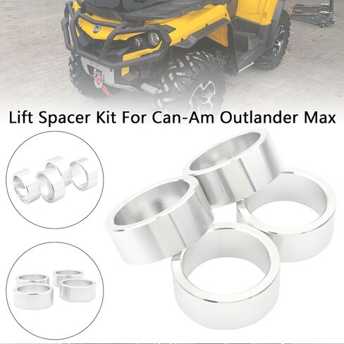 Lift Spacer Kit For Can-Am Outlander Max 1000/1000R/400/500/570/650/800/850 Silver in Kuwait