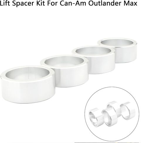 Lift Spacer Kit For Can-Am Outlander Max 1000/1000R/400/500/570/650/800/850 Silver in Kuwait