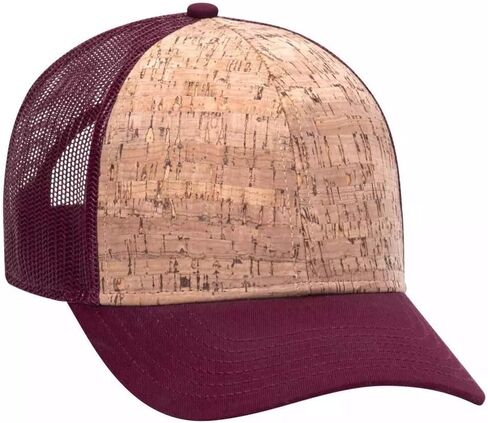 Ashen Fane Cork 6 Panel Low Profile Mesh Back Trucker Hat in Saudi Arabia