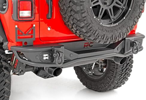 Rough Country Tubular Rear Bumper for Jeep Wrangler JL/Wrangler Unlimited (2018-2024) in Saudi Arabia