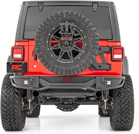 Rough Country Tubular Rear Bumper for Jeep Wrangler JL/Wrangler Unlimited (2018-2024) in Saudi Arabia