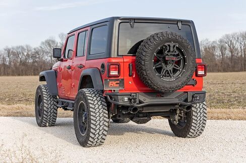 Rough Country Tubular Rear Bumper for Jeep Wrangler JL/Wrangler Unlimited (2018-2024) in Saudi Arabia