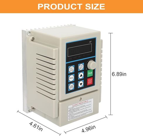 Variable Frequency Inverter 2.2KW VFD Single Phase to Three Phase Spindle Motor Speed Control Frequency Converter VFD Phase Converter for Motor Speed Control in Saudi Arabia